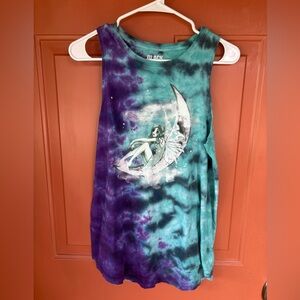 Black Matter Tie Dye Fairy Tank Top – Medium (Hot Topic)